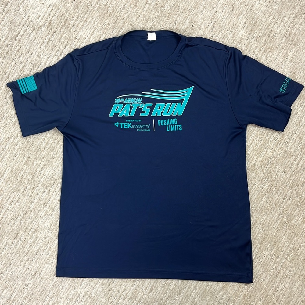 Pat’s Run 18th Annual Pat Tillman Memorial Race Shirt Men’s M Sport-Tek